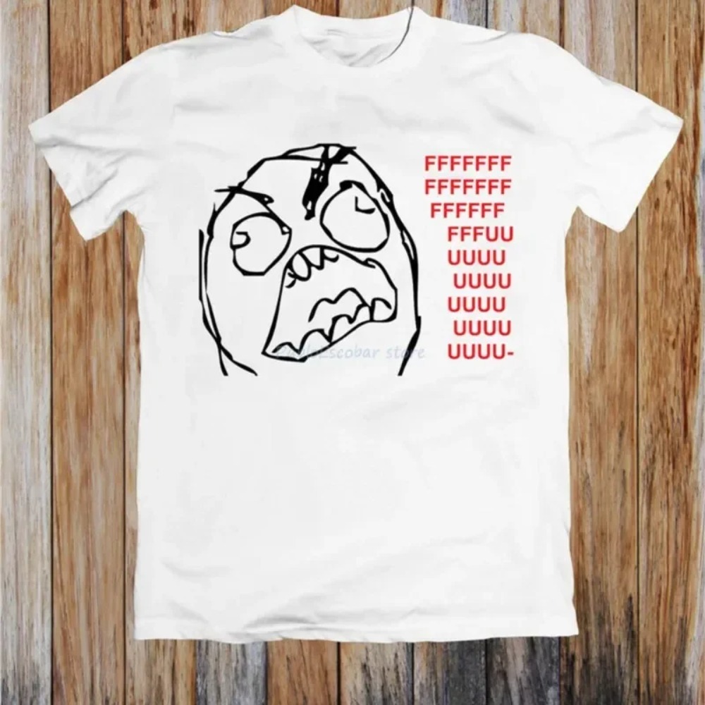 夏の新スタイル怒っている男面白いメンズ Tシャツトレンディな - Street Fashion For Short Guys のレビューと価格